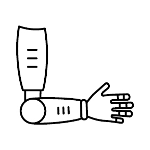 Öffnen 1. Reha nach Armamputation